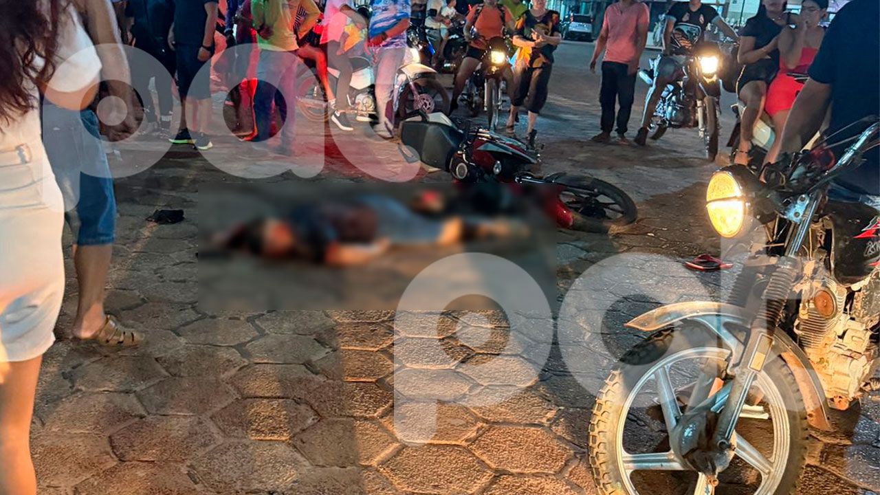 Ataque armado deja un fallecido en plena vía pública en la calle 25 de Mayo