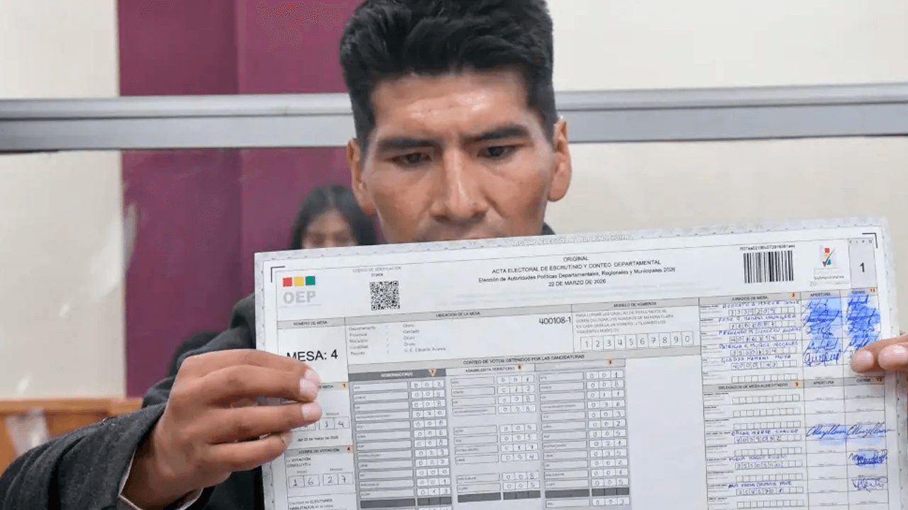 Subnacionales: Pando concluye el cómputo y Oruro entra en la recta final