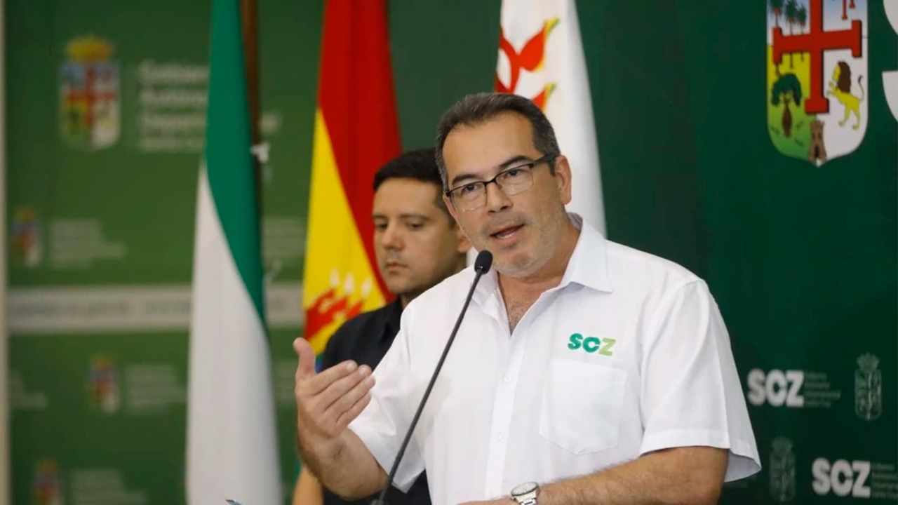 Mario Aguilera asumirá la Gobernación cruceña, pero habrá suplencia por dos días