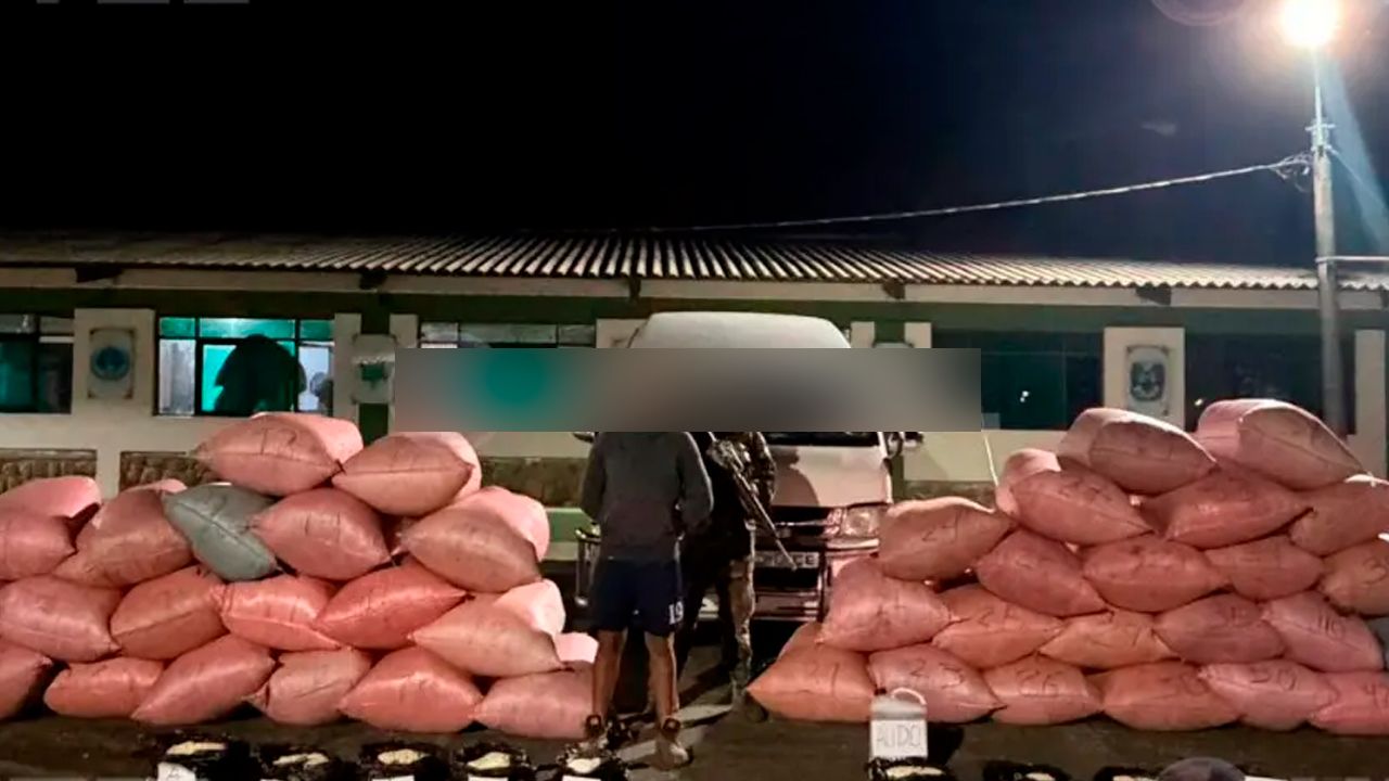 Aprehenden a joven con droga en el trópico