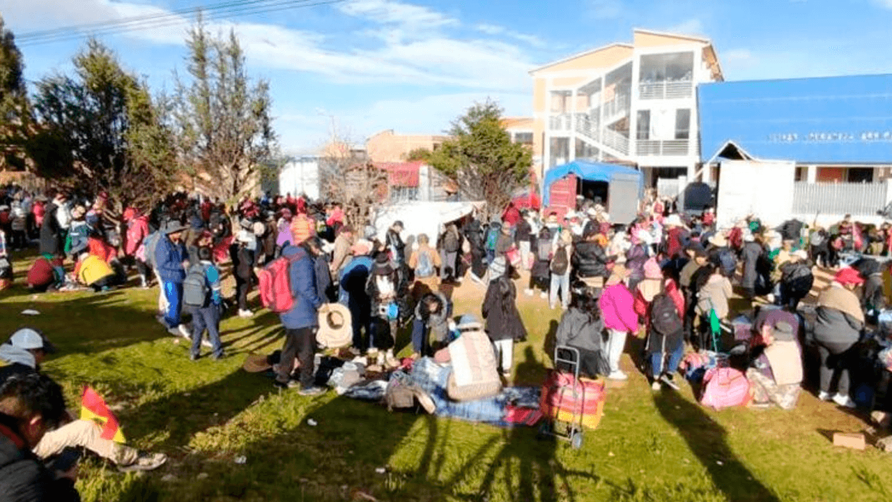 Maestros en la recta final: Marcha se dirige a El Alto para sumarse al cabildo de la COB