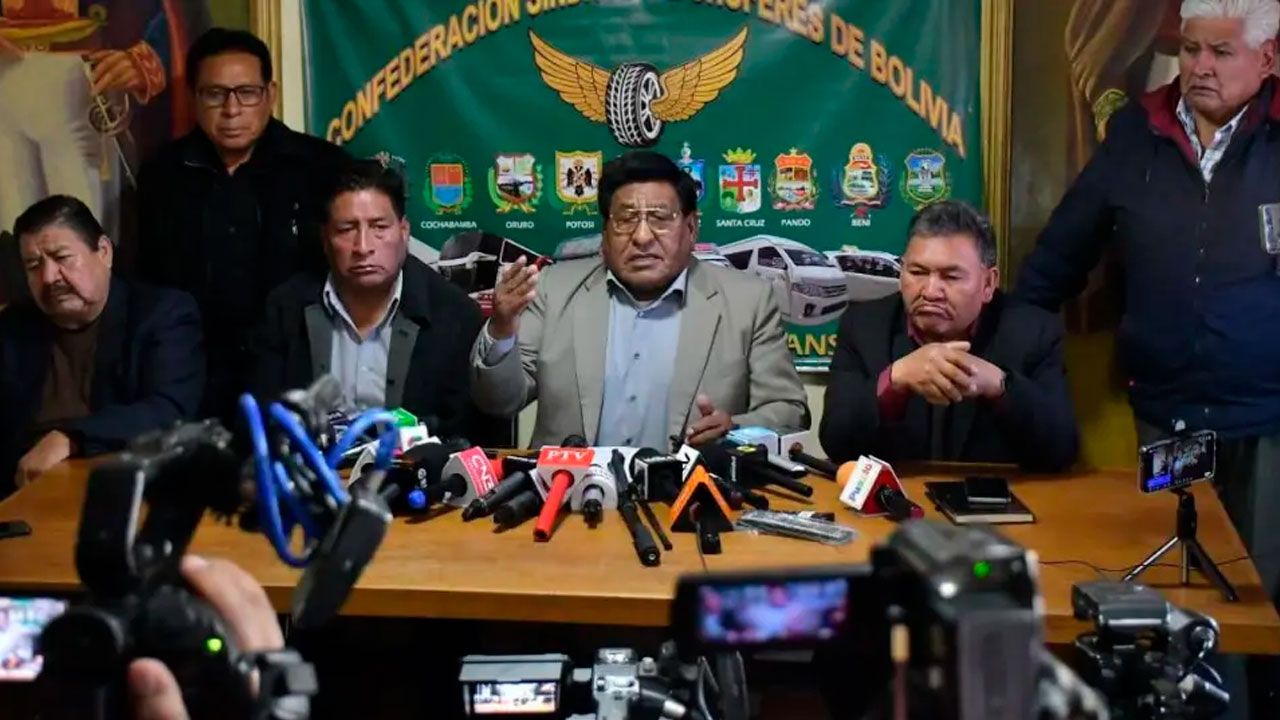 Confederación de Choferes descarta diálogo con el Gobierno, ratifica paro nacional desde este martes