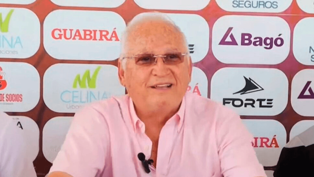Rafael Paz respalda al cuerpo técnico de Guabirá pero exige resultados inmediatos al plantel