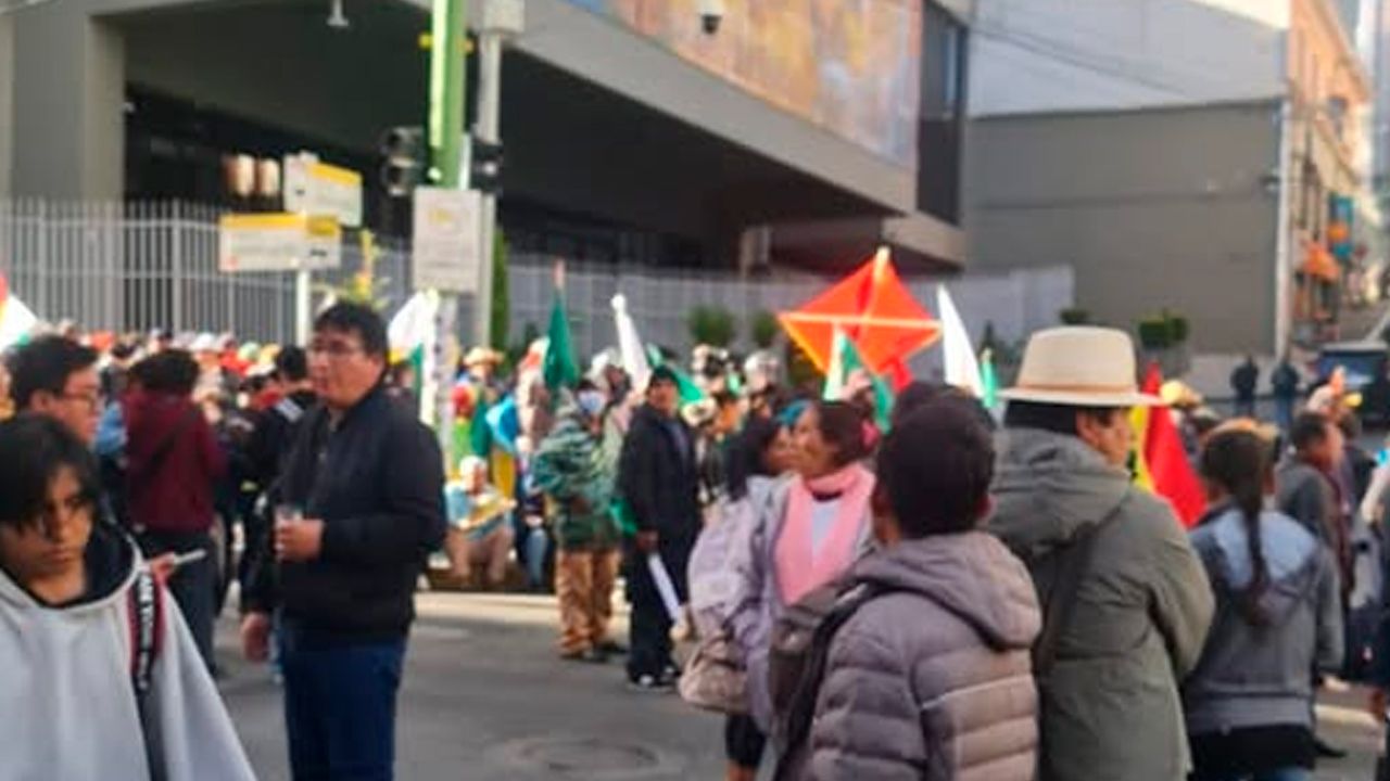 Marchistas exigen anular Ley 1720 en La Paz