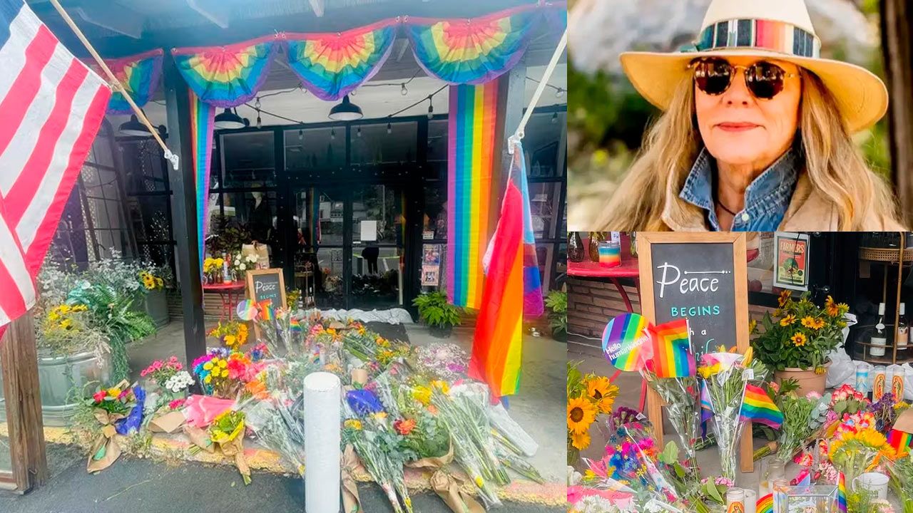 Tragedia en Cedar Glen: Diseñadora de modas asesinada por una bandera del orgullo gay
