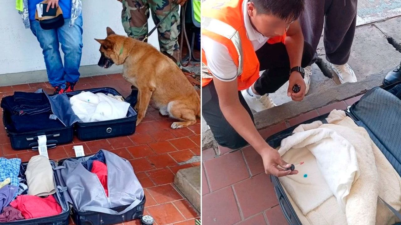 Pareja de mexicanos es aprehendida en Viru Viru con 40 kilos de cocaína