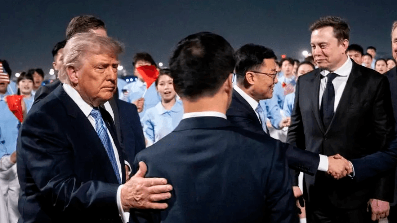 Trump llega a China: “Le pediré al presidente Xi que ‘abra’ su país a las empresas estadounidenses”