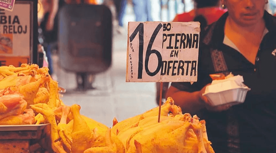 Precio del pollo cae en Santa Cruz y se dispara en mercados paceños