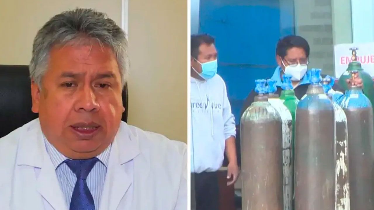Bloqueos ponen en riesgo el oxígeno en hospitales de La Paz