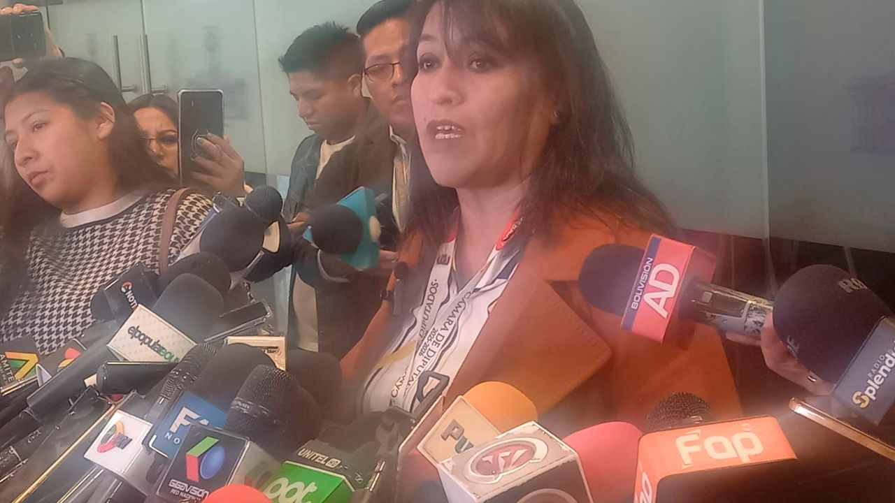 Diputada Arispe exige aprehensión del senador Nilton Condori