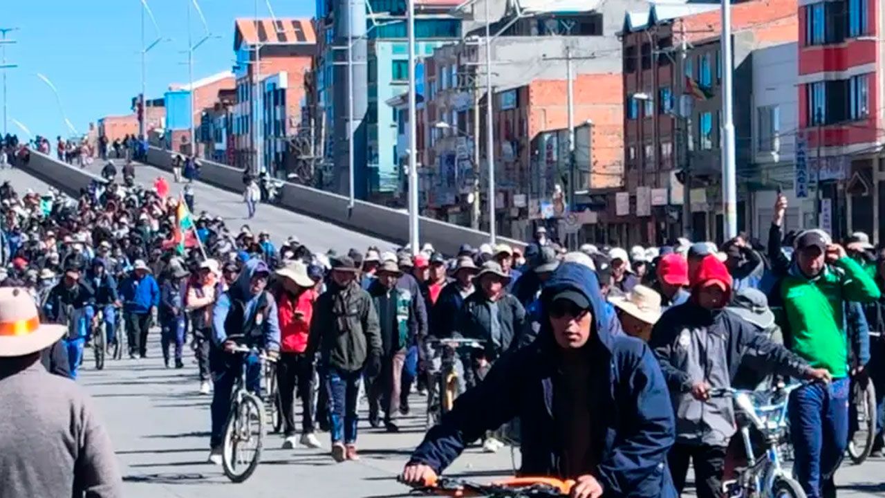 DDHH pide pausa humanitaria de 48 horas para frenar la crisis en La Paz y El Alto