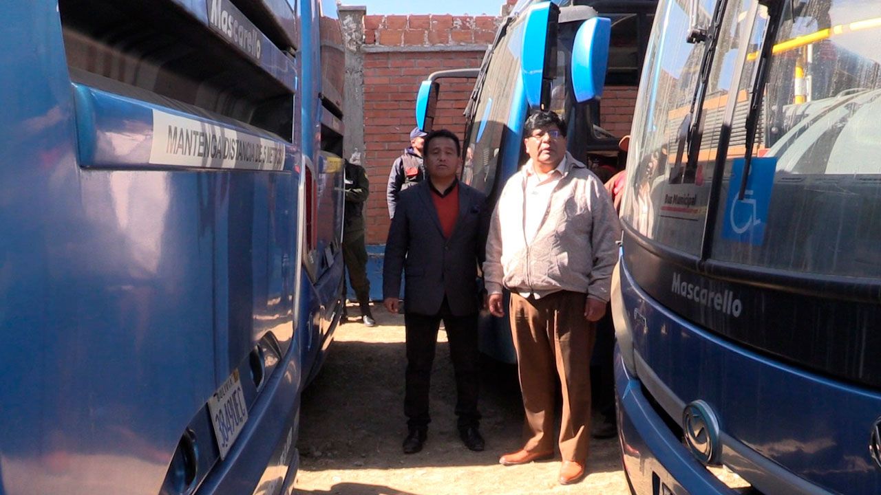 Alcaldía de El Alto interviene sistema municipal de transporte que costó Bs 91 millones
