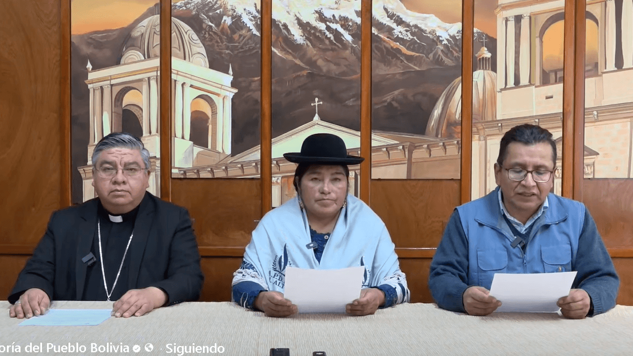 Defensoría, Iglesia Católica y Derechos Humanos piden frenar la violencia en La Paz y El Alto