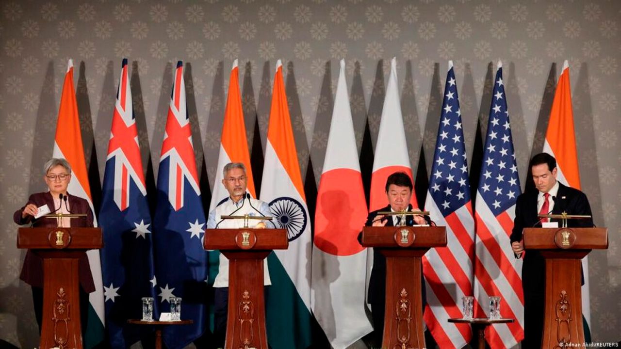 EE. UU. reactiva la alianza Quad junto a India, Australia y Japón centrada en seguridad marítima y minerales críticos