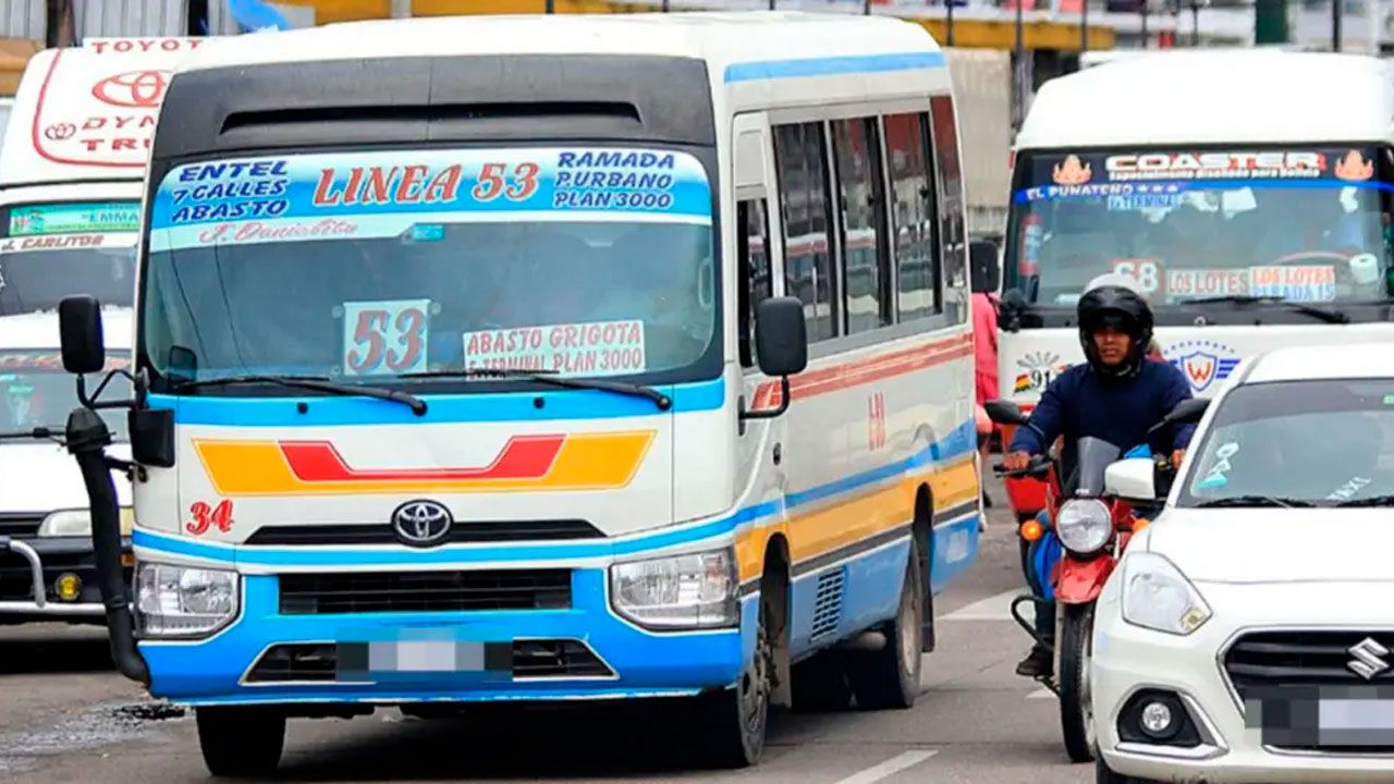 Choferes de la paz anuncian paro departamental indefinido desde este miércoles