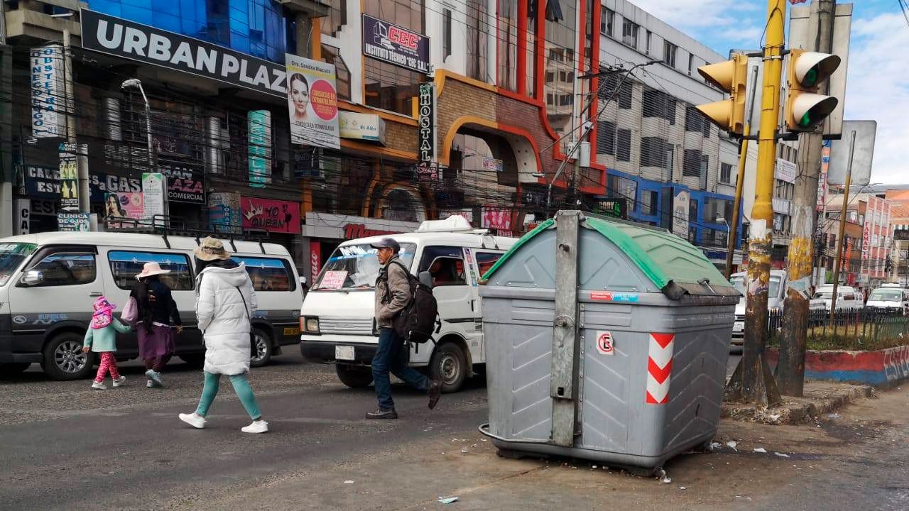 El Alto activa plan de contingencia por basura
