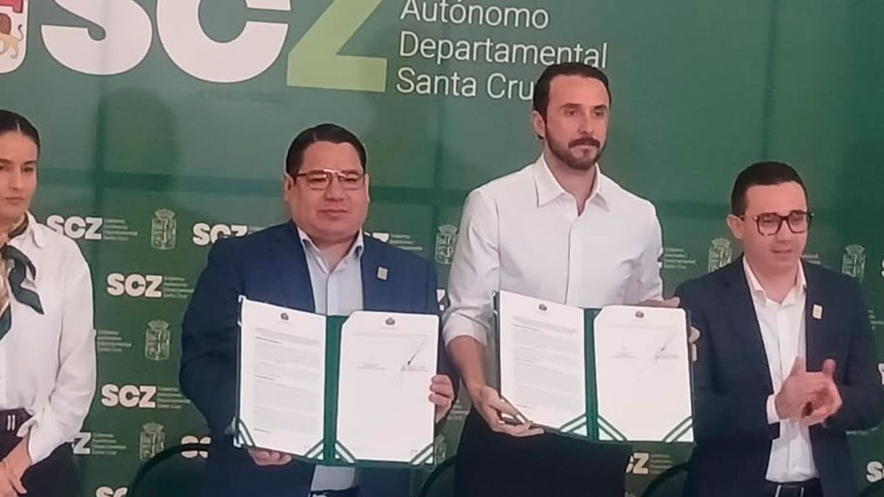 Fiscalía y Gobernación cruceña firman convenio de capacitación