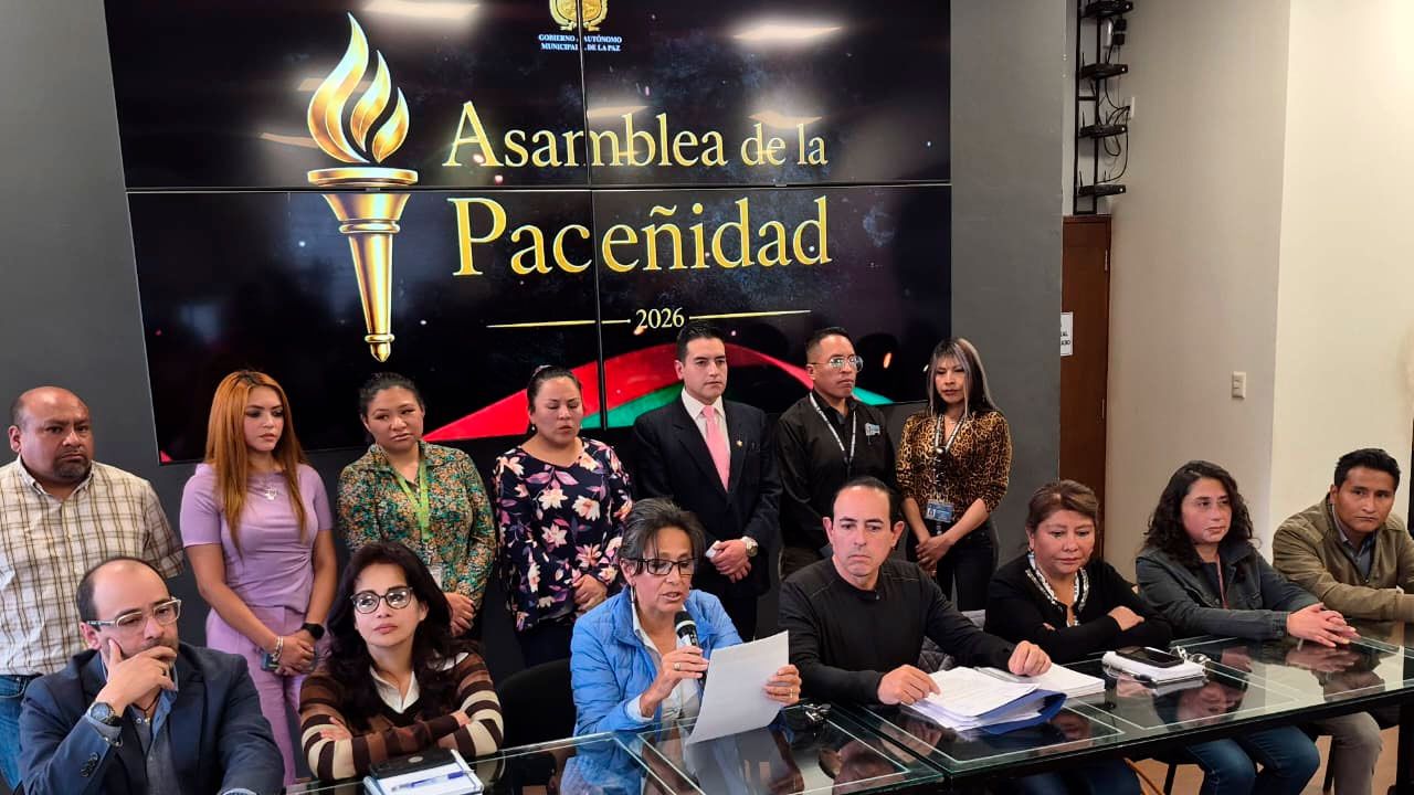 Alcalde de La Paz enviará cartas a organismos internacionales para impulsar el diálogo