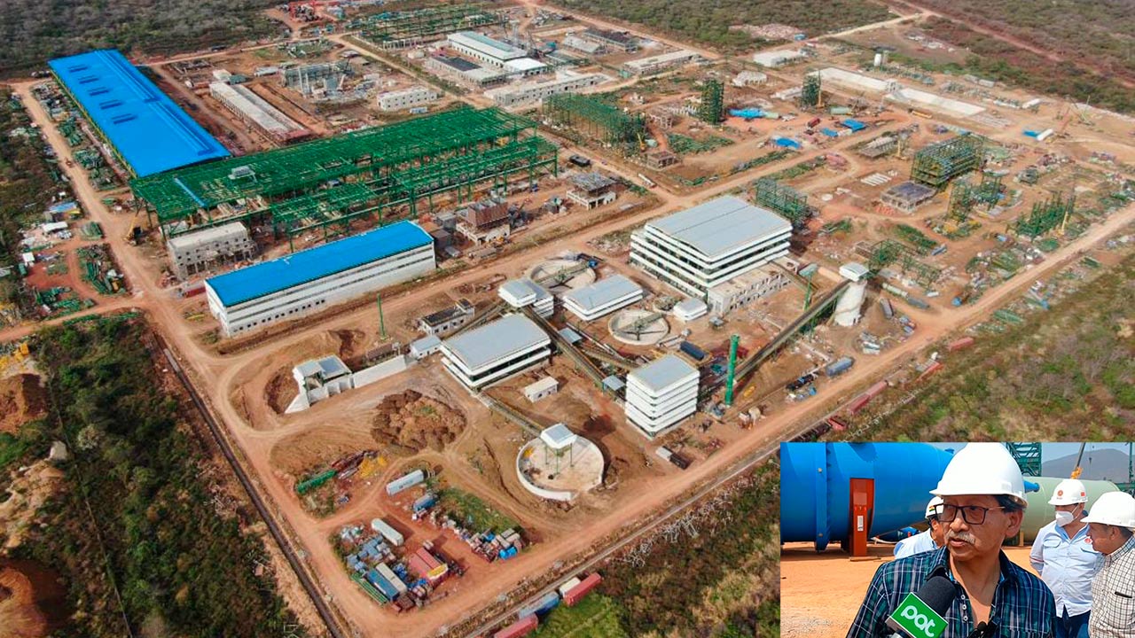 Avance del 75% en la Construcción del Complejo Siderúrgico del Mutún: Un Vistazo a la Futura Producción de Acero Boliviano