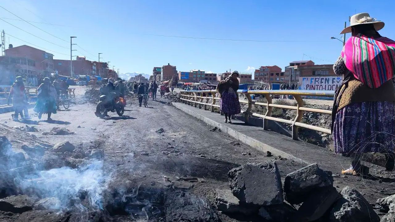 Día 38 de protestas: Continúan 85 puntos de bloqueo 