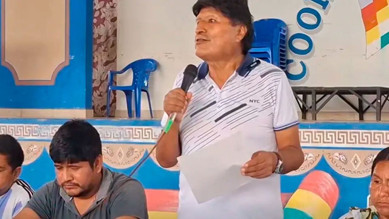 Evo Morales afirma que Rodrigo Paz tiene “miedo” de promulgar la Ley de Estado de Excepción