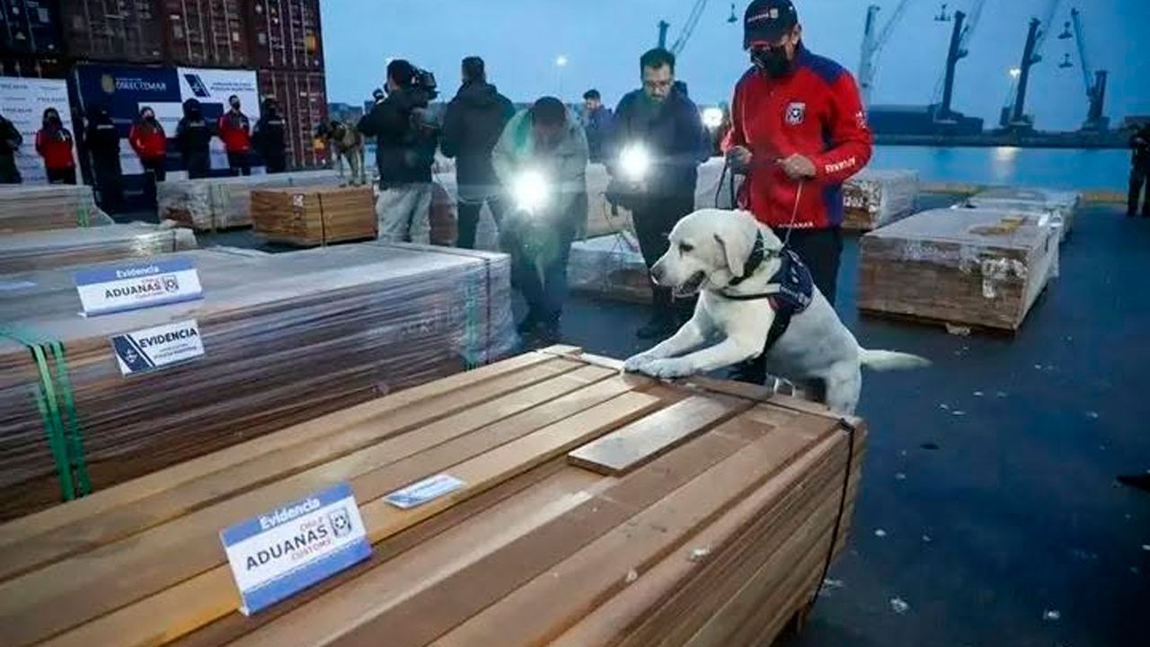 Mega cargamento de droga sale de Bolivia