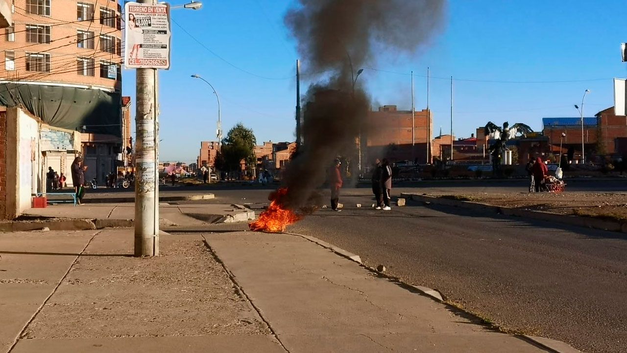 Alcaldía de el alto estima daños al ornato público por bs 2 millones