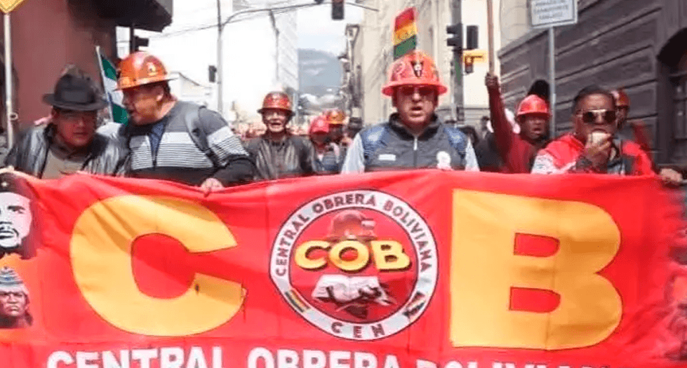 COB y sectores campesinos convocan marcha en La Paz; Gobierno anuncia estrategia de contención