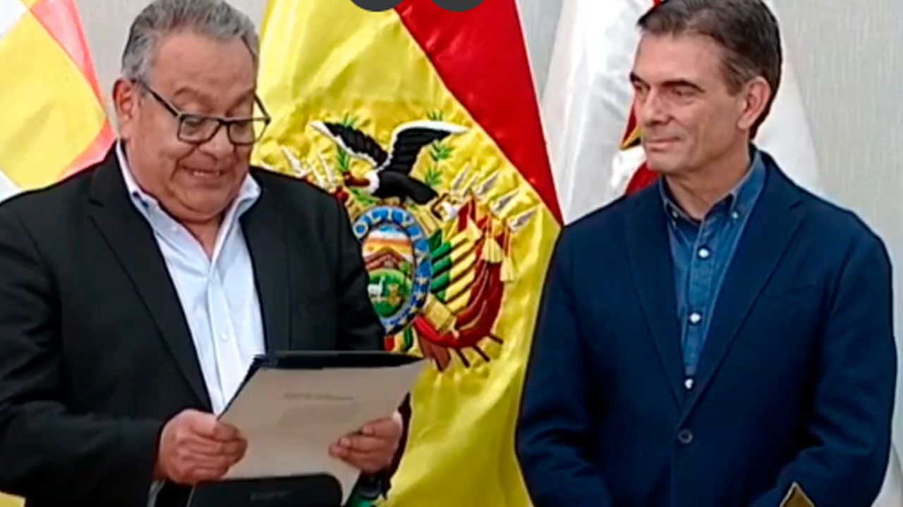 Rodrigo Paz designa a Erick Sanjinés como nuevo ministro de educación