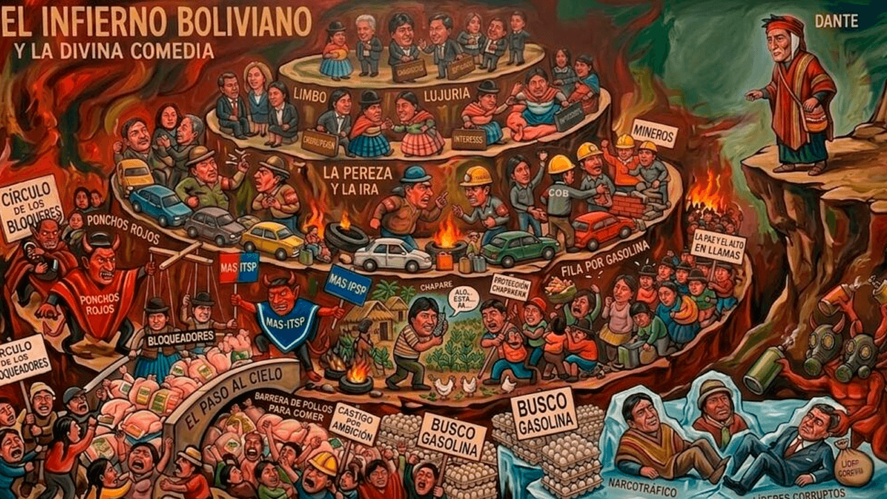 Dante en la hoyada y el peligro de la resignación intelectual ante los bloqueos y la crisis