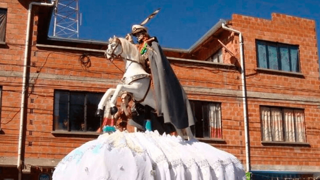 La Paz: Por los bloqueos, suspenden hasta 2027 la festividad del "Tata Santiago" en Guaqui