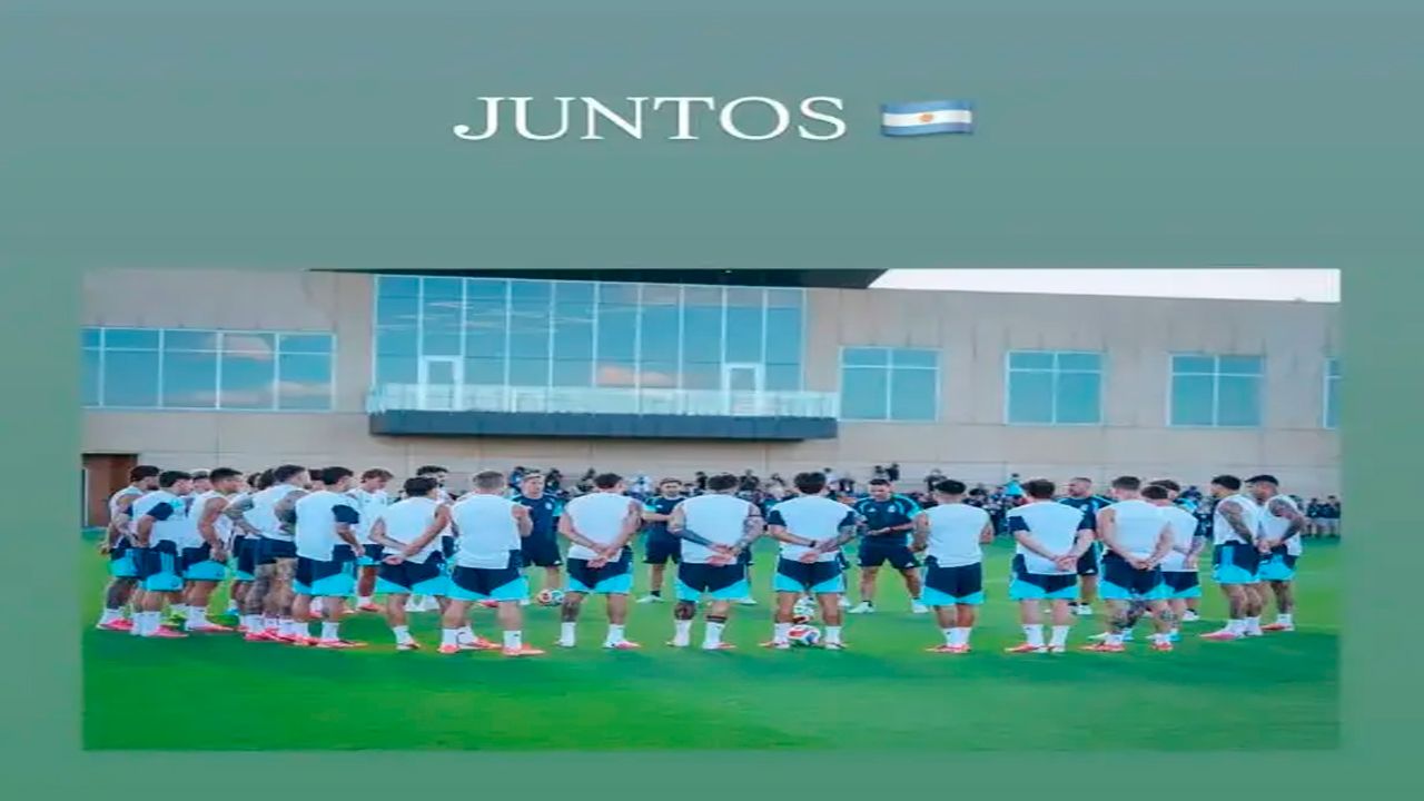 Mensaje de Messi genera tranquilidad en Argentina antes del debut mundialista
