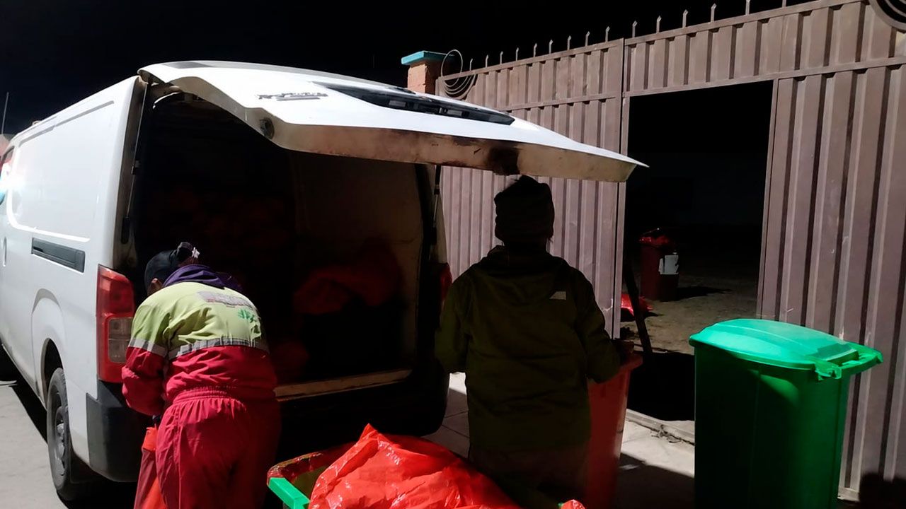 Alcaldía retira residuos infecciosos de establecimientos de salud de El Alto