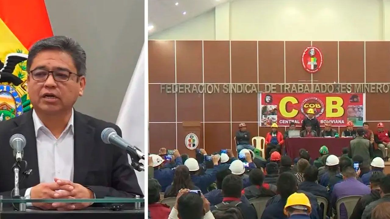 Gobierno convoca a la COB a una mesa de diálogo en la Casa Grande del Pueblo