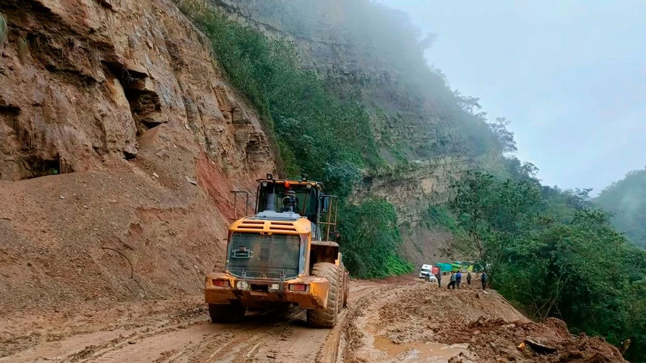 ABC interviene tramo La Angostura - Bermejo para restablecer la transitabilidad