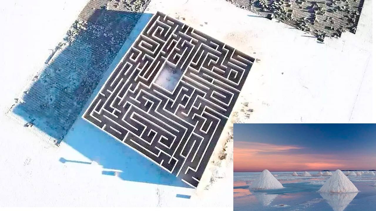 El laberinto de sal "Inti": Un increíble emprendimiento familiar cerca de Uyuni