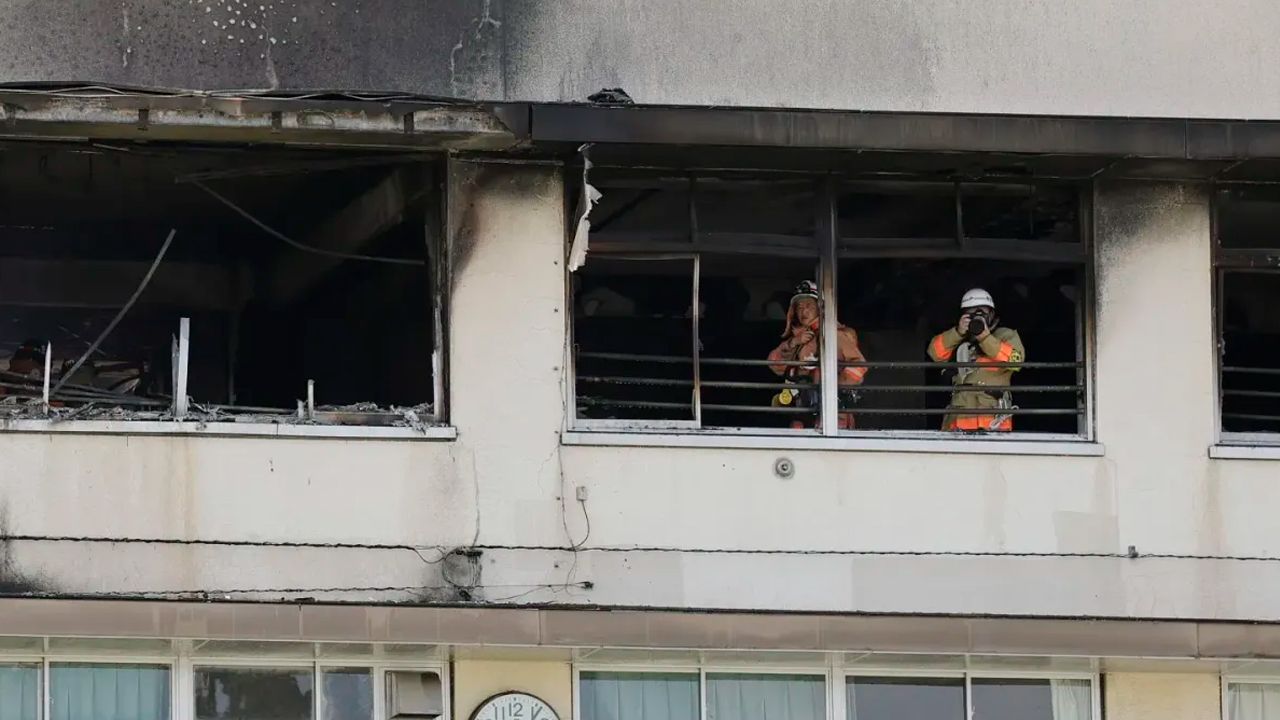 Incendio en escuela de Japón deja al menos 10 heridos, la mayoría niños