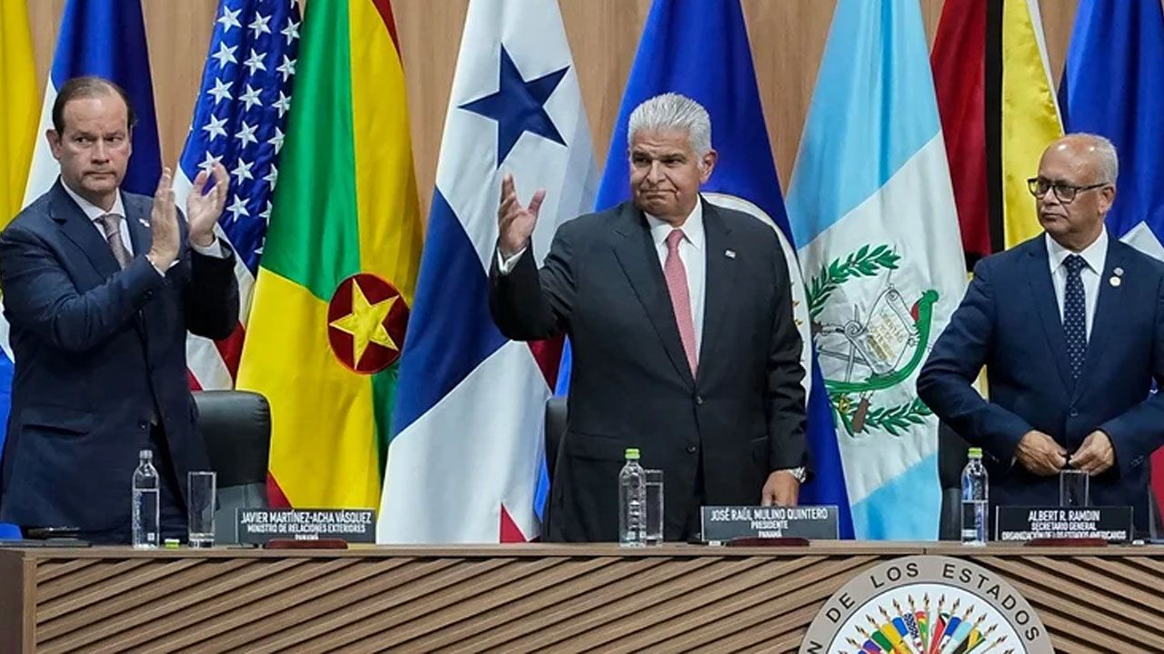 Presidente de Panamá respalda a Rodrigo Paz desde la OEA