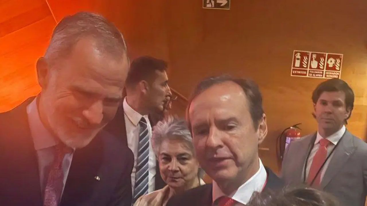 Tuto Quiroga participa junto al Rey Felipe VI en el diálogo anual del Club de Madrid