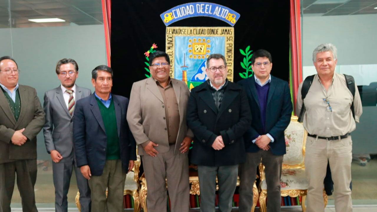 Alcaldía de el alto y UNICEF  acuerdan trabajo conjunto para proteger a la niñez