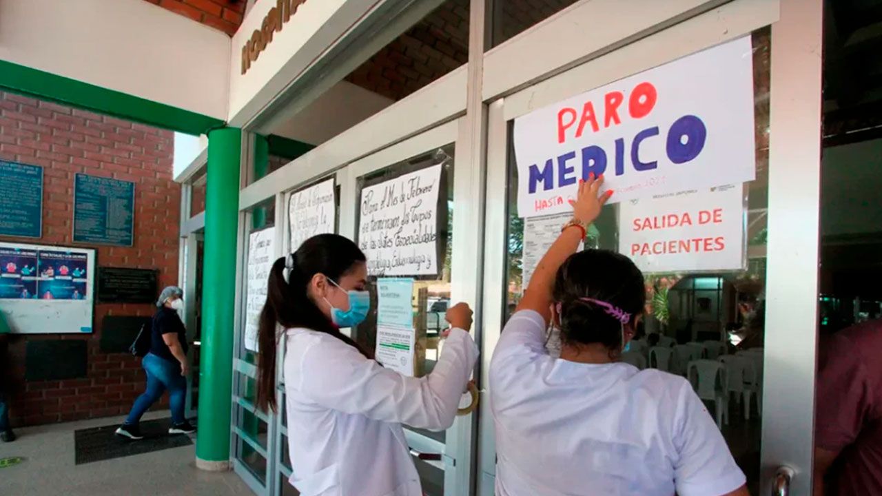 Trabajadores en salud anuncian paro de 24 horas por salarios adeudados