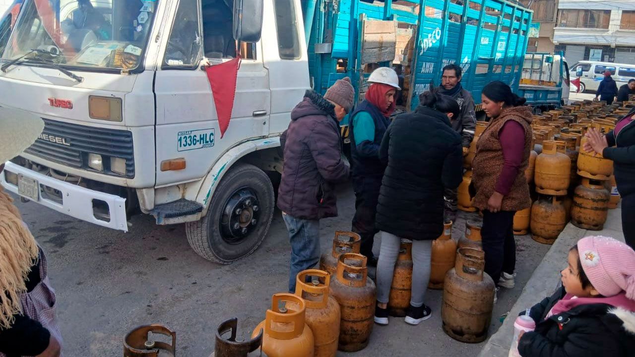 Plan “Chiri” incrementa a 7.500 garrafas diarias la producción de GLP en potosí