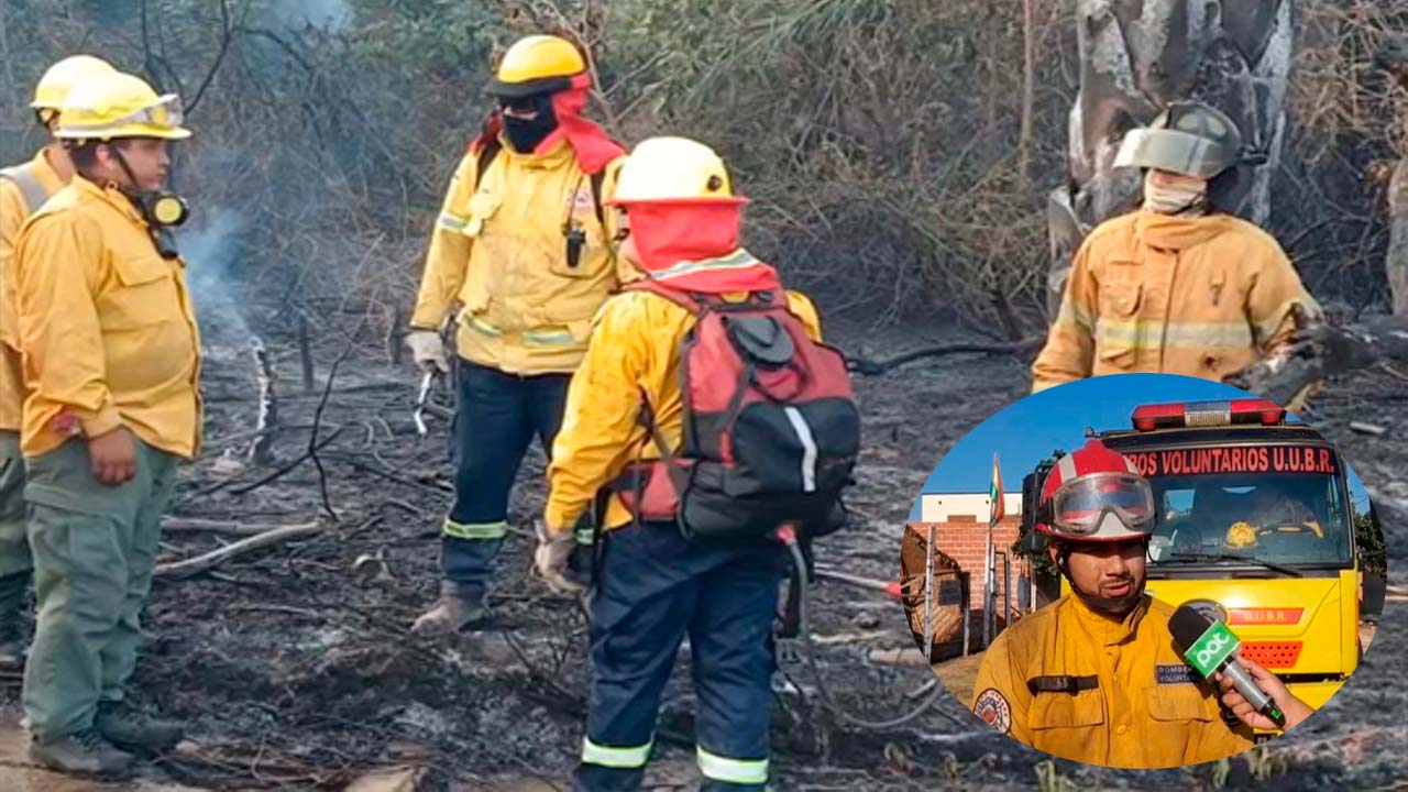Incendio de pastizales amenaza vecindario en la avenida Moscú: Bomberos trabajan intensamente para controlar la situación