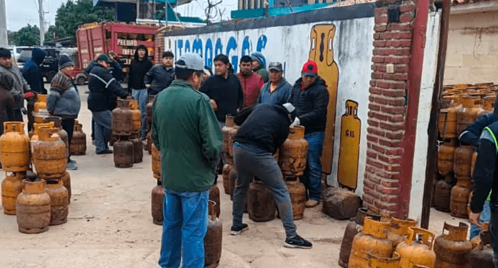 Vecinos denuncian falta de gas de garrafa en los barrios de Santa Cruz