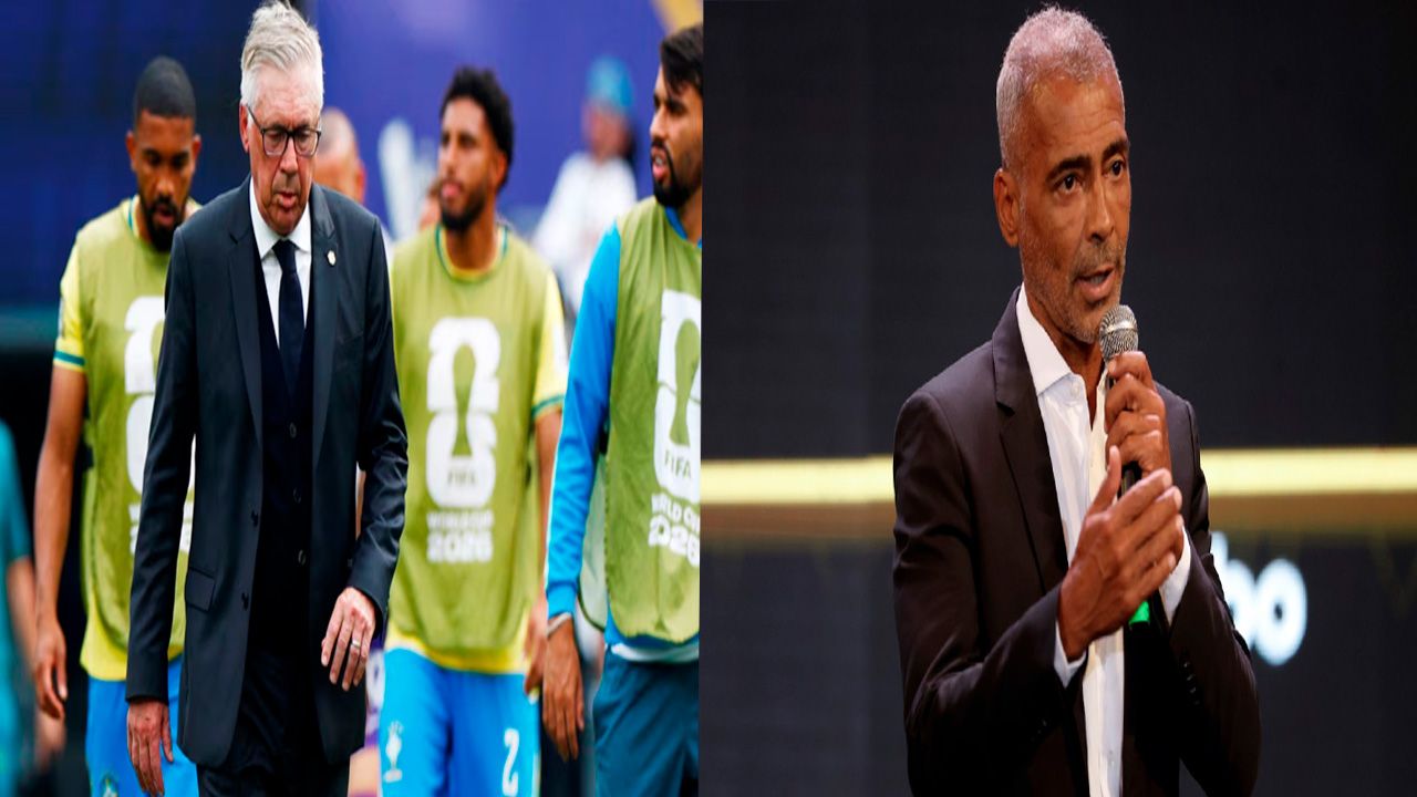 Romário cuestiona la continuidad de Ancelotti tras la eliminación de Brasil