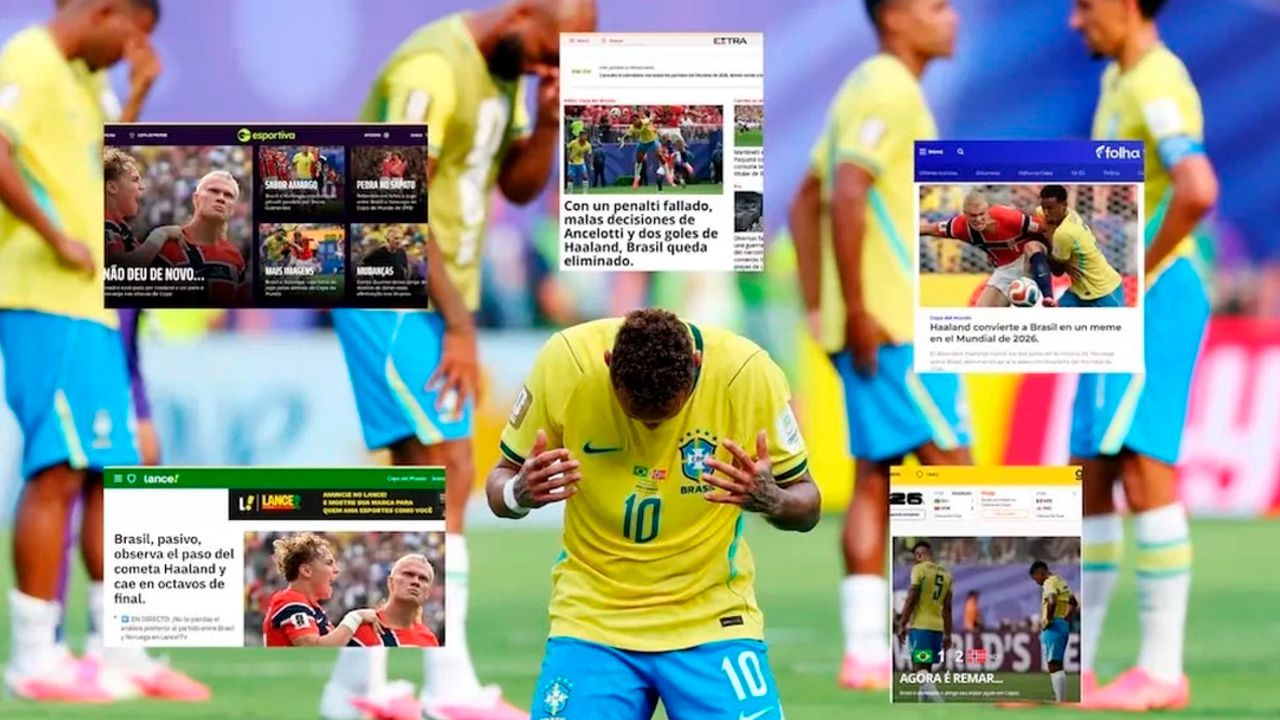 Prensa brasileña exige renovación de la selección tras la eliminación del Mundial