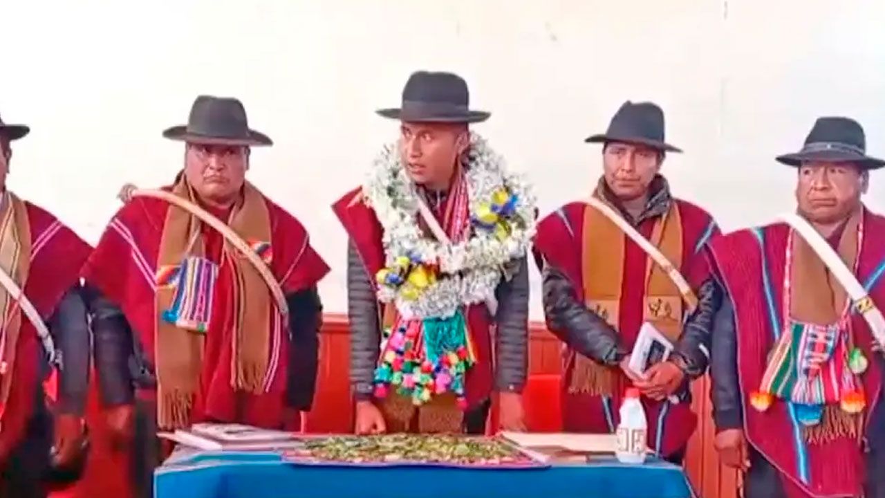 Rolando choque asume el liderazgo de la federación Túpac Katari tras la detención de Vicente Salazar