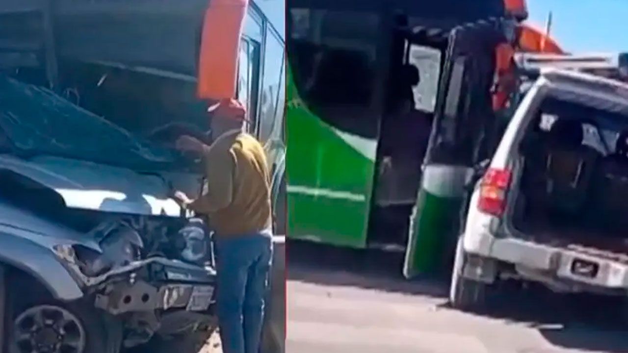 Padre e hijo resultan gravemente heridos en accidente