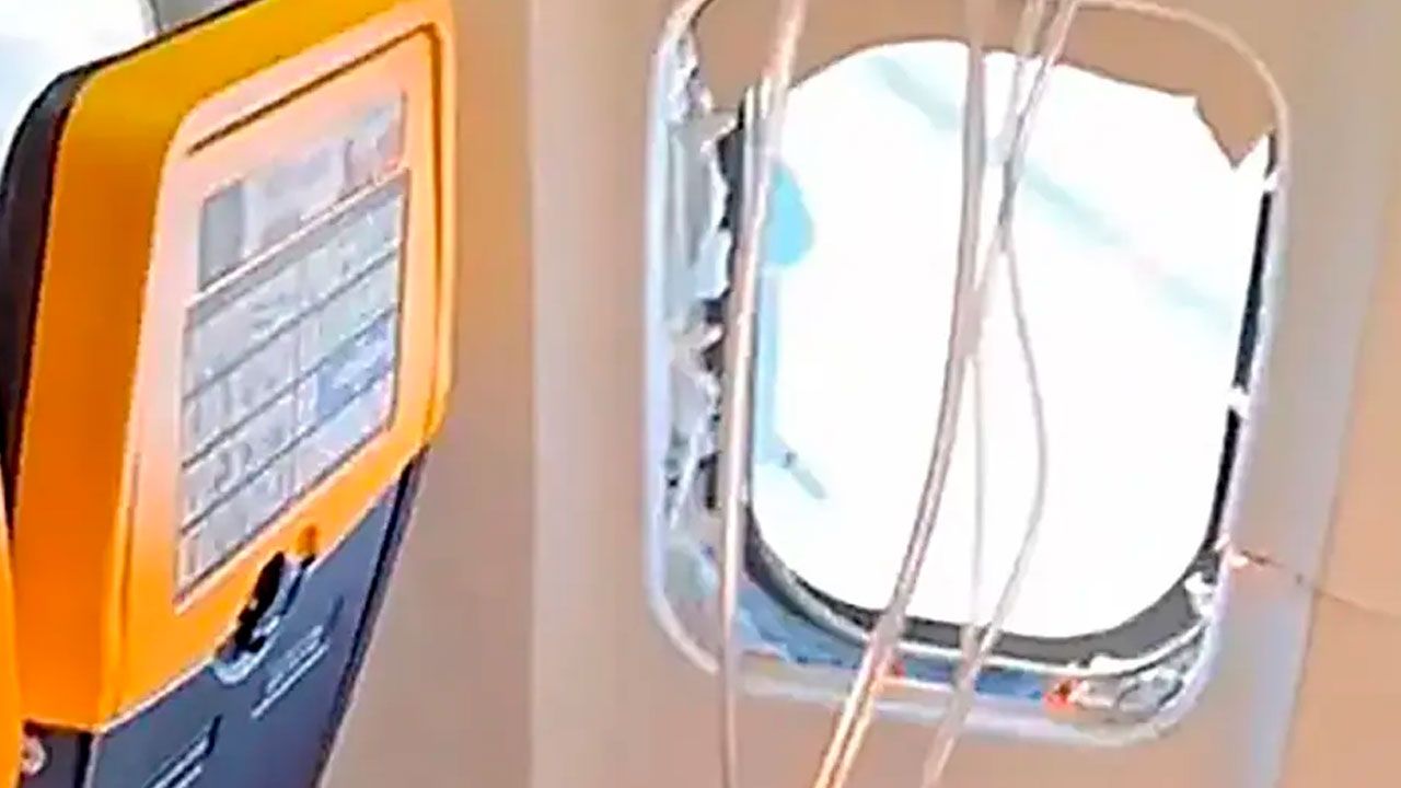 Rotura de una ventanilla provoca momentos de pánico en un vuelo entre Grecia y Alemania