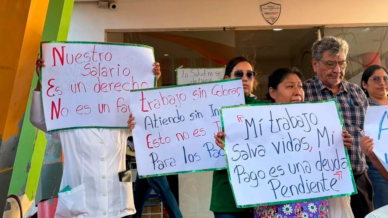 hospital de niños denuncia que el personal con ítems de la gobernación continúa sin recibir salarios